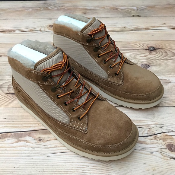 Ugg Highland Field Boot Sheepskin Lined Chestnut - Picture 8 of 16